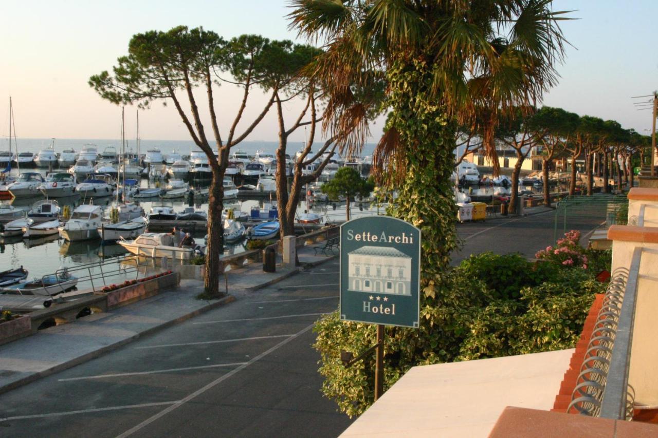 Hotel Sette Archi Bocca di Magra Exterior foto