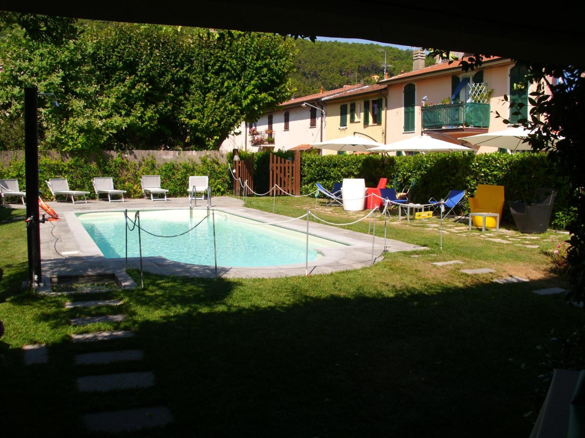 Hotel Sette Archi Bocca di Magra Exterior foto