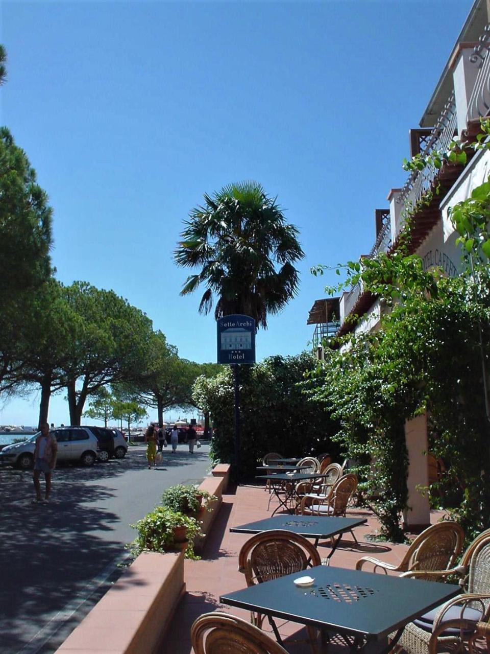 Hotel Sette Archi Bocca di Magra Exterior foto